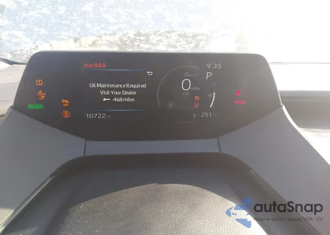 2024 Toyota Prius Xle из США, поврежденный, VIN JTDACAAU3R3041141